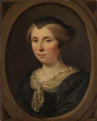 Portret van Margaretha Verkolje, vrouw van Reinier Couturier
