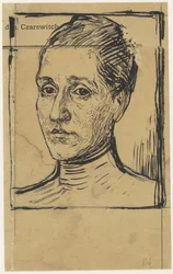 Portret van Anna Dorothea Veth-Dirks