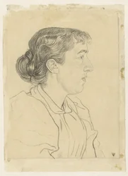 Portret van Helène Lapidoth-Swarth