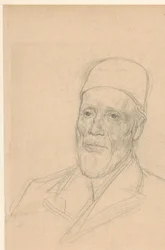 Portret van Willem Nicolaas Dinger (?)