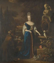 Portret van Maria Cornelisz, vrouw van Silvester van Tongeren