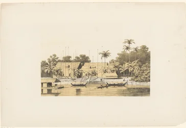 Riviergezicht in Azië