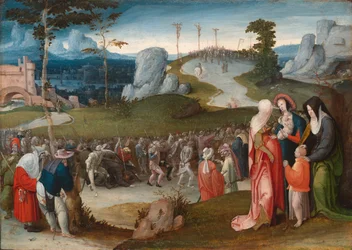 De processie naar Calvarie