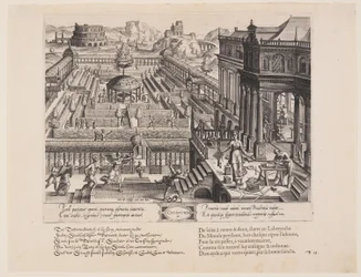 Korinthië, uit Theatrum Vitae Humanae (De tijdperken van de mens)