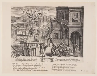 Tuscana, uit Theatrum Vitae Humanae (De tijdperken van de mens)