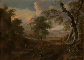 Landschap met een weg