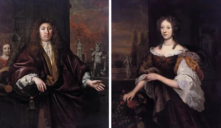 Portrait of Gisbert Cuper Portrait of Aleida van Suchtelen