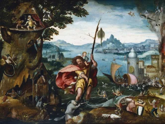 Sint Christoffel steekt de rivier over, 1506-ca. 1527