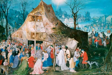 Aanbidding der koningen, 1598