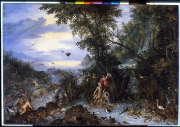 Water. Schilderij van Jan Brueghel de Oude