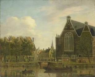 Het zogenaamde Boerenverdriet aan het Spui