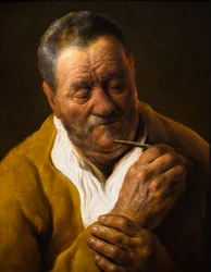Man met stylus