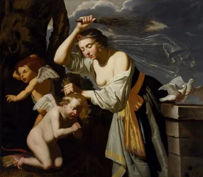 Venus straft Cupido, 1628