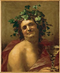 Bacchus (schilderij op doek)