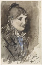 Portret van Treesje Muller