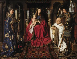 De Madonna met kanunnik van der Paele, 1436