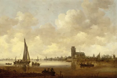 Gezicht op Dordrecht
