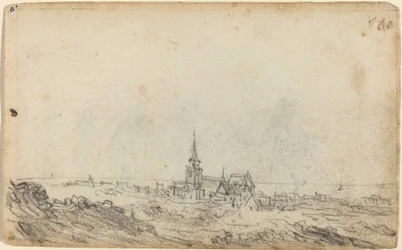 Uitzicht op Scheveningen (recto)