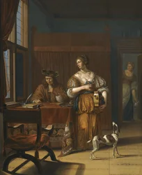 De Geldwisselaar, 1675