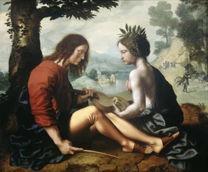 Allegorie van de Natuur als de Moeder van de Kunst