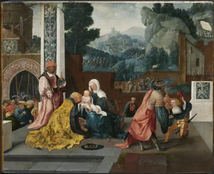 Aanbidding der wijzen, ca. 1519