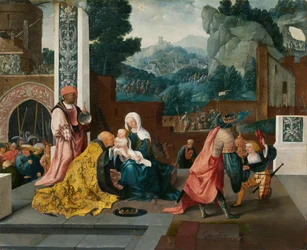 Aanbidding der Wijzen, ca. 1519