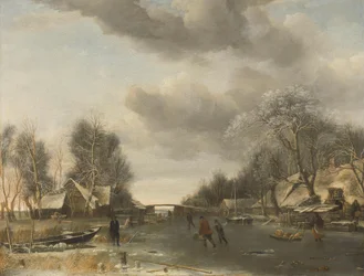 Winters tafereel