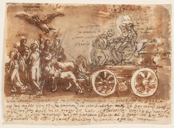 Voorstudie voor de Triomf van de Heilige Schrift