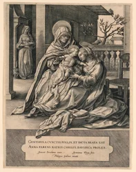 St. Anna, de Maagd en het Christuskind