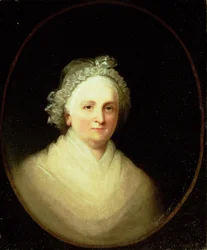 Portret van Martha Washington