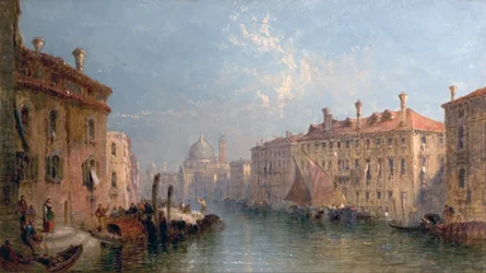 Grote Kanaal, Venetië, Italië, ca. 1875