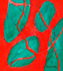 Abstracte organische stroom