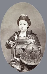 Een vrouwelijke Samurai