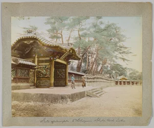 Poort van de tempel van de 6e Shogun, Shiba Park, Tokyo, Japan