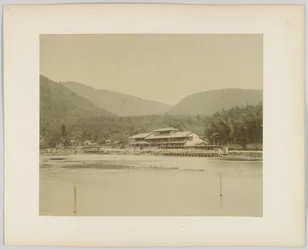 Rivierlandschap, Japan