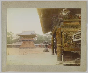 Tempelpoort, Shiba-park, Tokio, Japan
