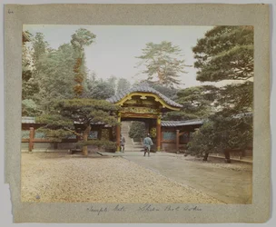 Tempelpoort, Shiba-park, Tokio, Japan