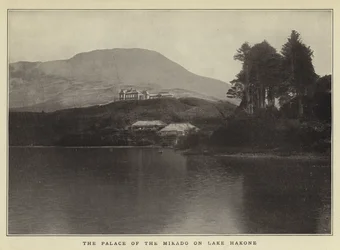 Het Paleis van de Mikado aan het Meer van Hakone