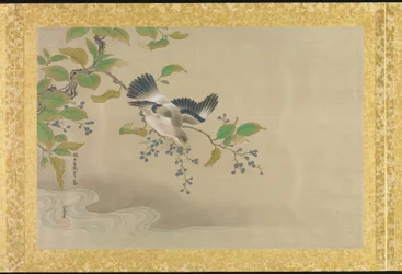 Album met kopieën van Chinese schilderijen