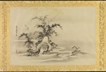 Album met kopieën van Chinese schilderijen