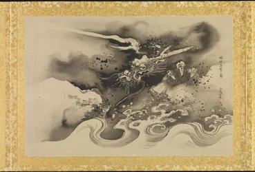 Album met kopieën van Chinese schilderijen
