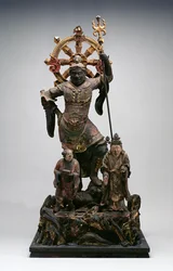 Beeld van een Beschermgodheid, Kamakura periode, 12e-14e eeuw