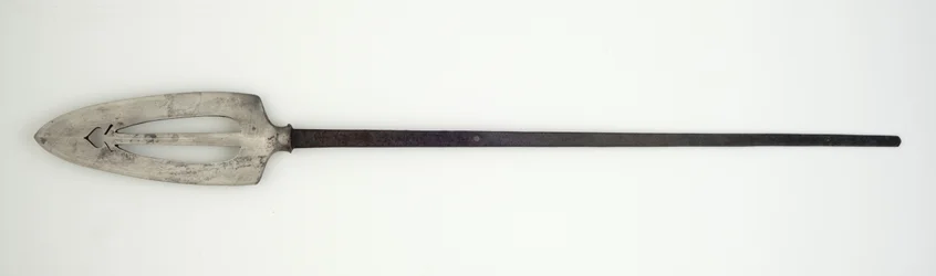 Kop van een Yari, of speer (staal)