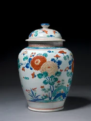 Pot met deksel, ca. 1670-80
