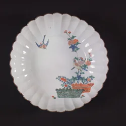 Grote Kakiemon schaal, Edo-periode