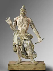 Tempelwachter, ca. 1300-1400 (hout)