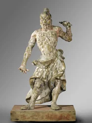 Tempelwachter, c.1300-1400 (hout)