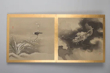 Dertig schilderijen van vogels, bloemen en landschap, eind 18e eeuw (album; zijde)