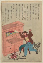 Thomas Carlyle, uit de serie Levens van Grote Mensen van het Westen, ca. 1870