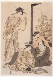 Drie Figuren, circa 1760-1810